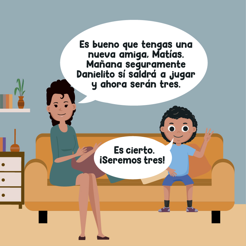 La niña con nombre de caramelo